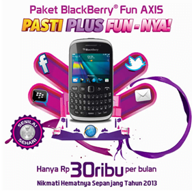 paket AXIS BlackBerry unlimited
