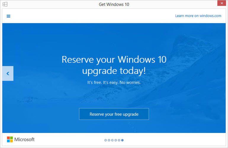 Get Windows 10 Offer