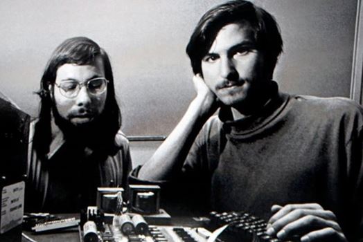Steve Wozniak dan Steve Jobs