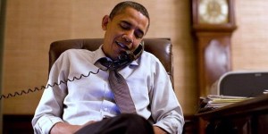 Barrack Obama Telepon