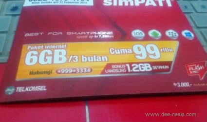Cara Daftar Paket Juara 3g Simpati 4gb 60 Ribu Sebulan