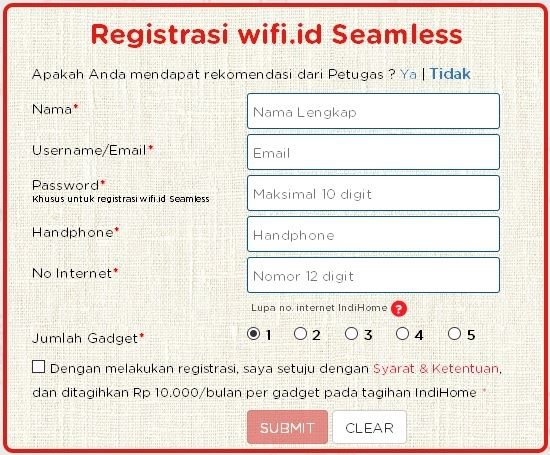 Cara Daftar Wifi ID Telkomsel, Indosat, XL, Axis dan