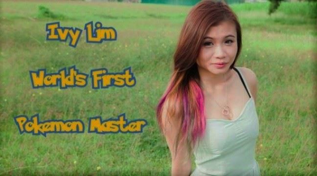 Ivy Lim, Pokemon Master Pertama di Dunia