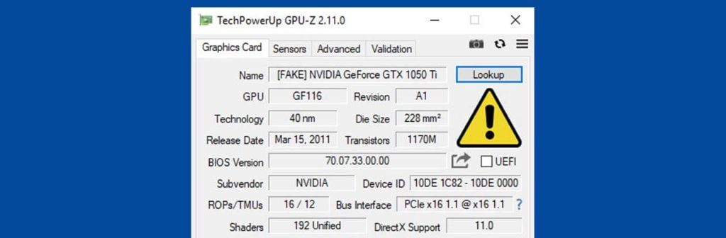 GPU-Z Sekarang Bisa Mendeteksi Kartu NVIDIA Palsu