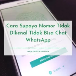 Cara Supaya Nomor Tidak Dikenal Tidak Bisa Chat Whatsapp